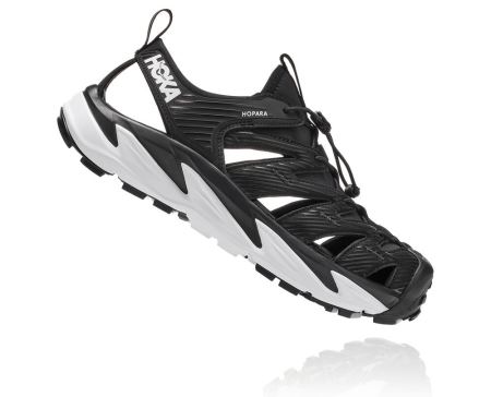 Hoka One One Hopara - Sandálias Mulher Pretas / Branco | PT-jvLXhcC